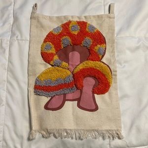 mushroom wall canvas